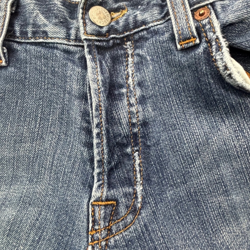 Lucky Brand Dungarees Slim Bootleg Jeans American Classic Womens Size 31‎ - Picture 11 of 16